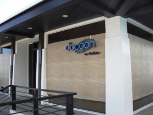 Cocoon, the hotel's spa
