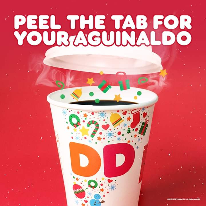 dunkin aguinaldo in every cup